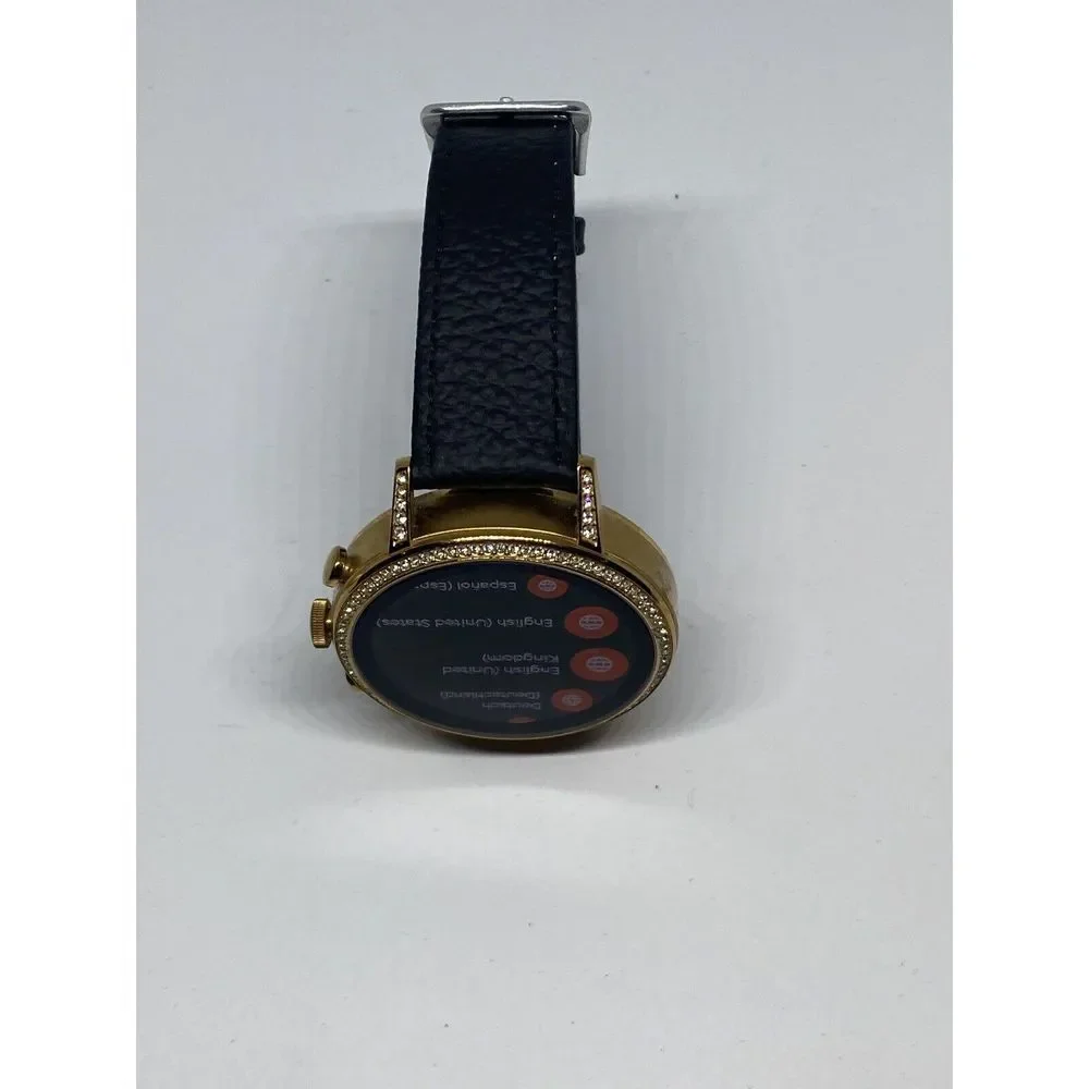 Fossil Gen 4 Authentic Digital Dial Smart Watch Custom Band FTW6015 AB175